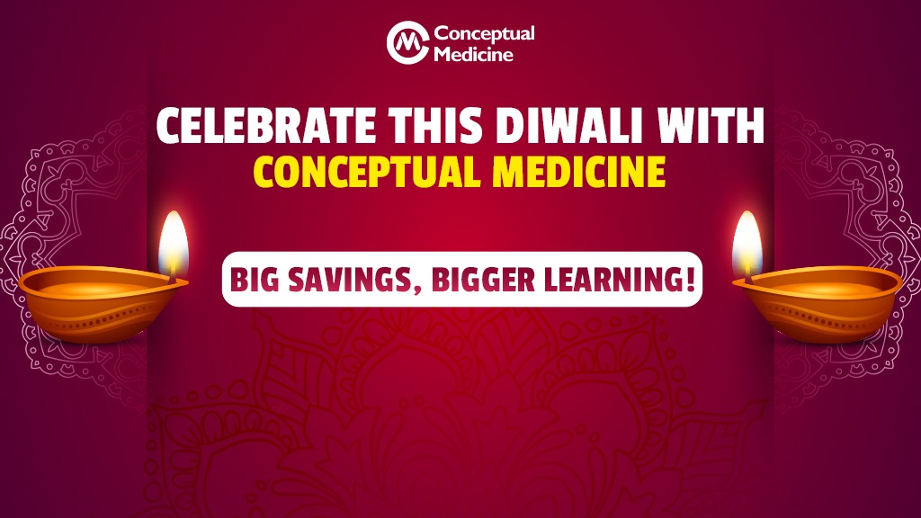 Celebrate This Diwali with Conceptual Medicine — Big Savings, Bigger Learning!